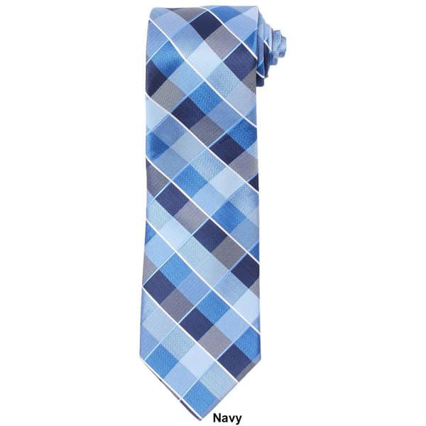 Mens John Henry® Brooklyn Plaid Tie