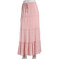 Juniors Love Tree Gauze Tie Waist Tiered Maxi Skirt - image 1