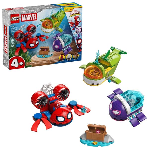 LEGO(R) Marvel Spidey: Underwater Vehicles Building Kit