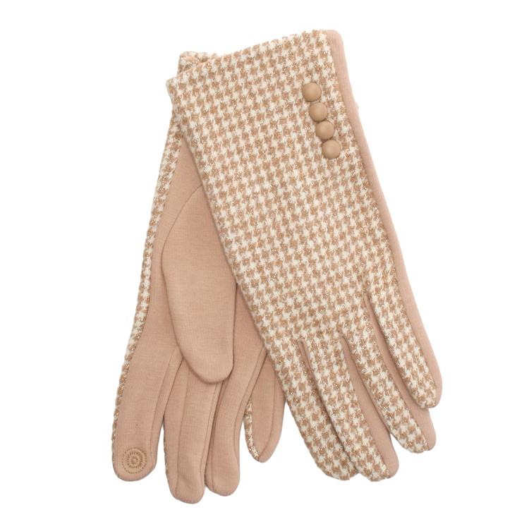 Womens Nanette Lepore Tweed Gloves