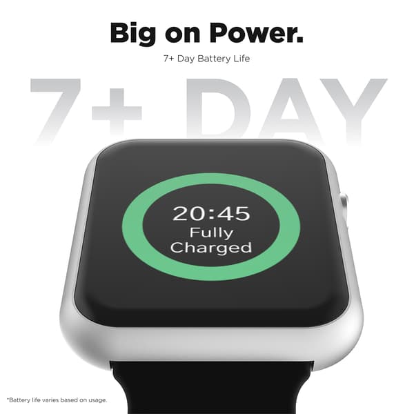 Adult Unisex iTouch Air 4 Black Smart Watch - TA4L01-B02