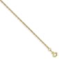Gold Classics™ 10kt. 1.10mm 18in. Singapore Chain Necklace - image 2