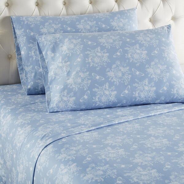 Micro Flannel(R) Toile Wedgewood Sheet Set - image 
