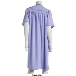 Womens Jasmine Rose 42in. Blister Trapunto Snap Robe