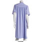 Womens Jasmine Rose 42in. Blister Trapunto Snap Robe - image 2