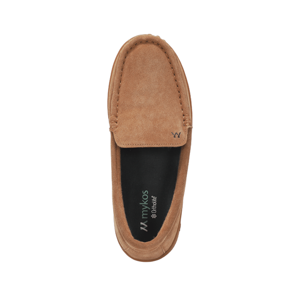 Mens Mykos Brett Suede Slip-On Moccasin