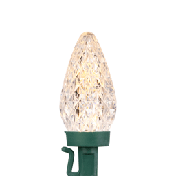 Northlight 20.25ft. Warm White LED C7 Faceted Christmas Lights