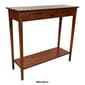 eccostyle&#8482; 2-Tier Solid Bamboo Console Table with Drawer - image 4