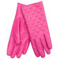 Womens Betsey Johnson Quilted Gloves with Hearts - image 1