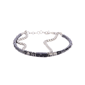 Mens Iron Saints Black Hematite Bead Multi-Strand Bracelet - image 1