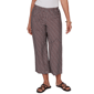 Womens Emaline Summer In The City Pull On Wide Leg Capris - image 1