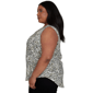 Plus Size Emaline La Vita Costiera Sleeveless Paisley Blouse - image 4