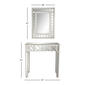 9th & Pike® Grey Wood Glam Console Table - Set of 2 - image 3