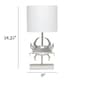 Simple Designs Shoreside Coastal Pinching Crab Table Lamp - image 8