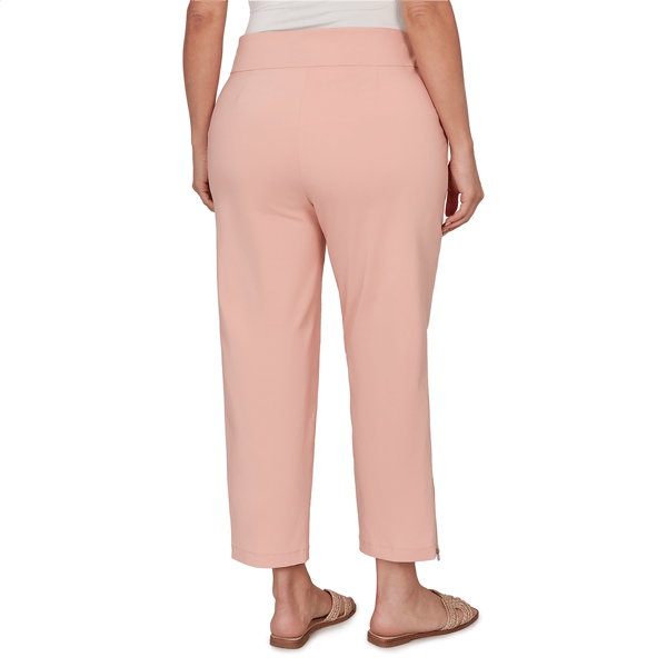 Petite Skye’s the Limit Blooming Pastels Pull On Ankle Pants