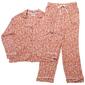 Womens Jones New York Long Sleeve Leaf Pajama Set - image 1