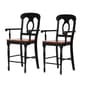 Besthom Black Cherry Bravo Selections Bar Stools - Set of 2 - image 2