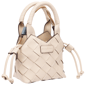 Tommy Bahama Demi Mini Woven Faux Leather Tote - image 2