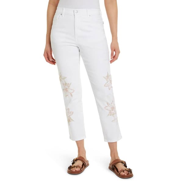 Womens Gloria Vanderbilt Amanda Ankle With Embroidery