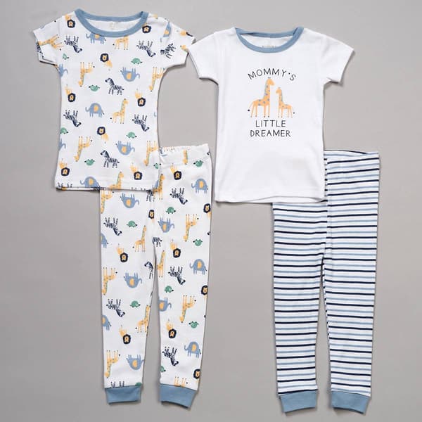 Baby Boy &#40;12-24M&#41; Rugged Bear&#40;R&#41; 4pc. Mom''s Lil Dreamer Pajama Set - image 