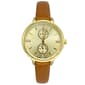 Womens Gold Easy Read Dial Quartz Watch - LWPU01BV - image 1