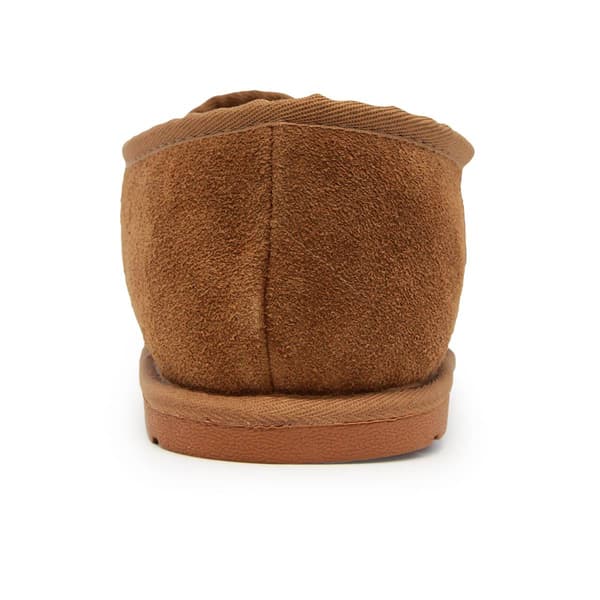 Womens LAMO Sheepskin Open-Toe Wrap Slippers