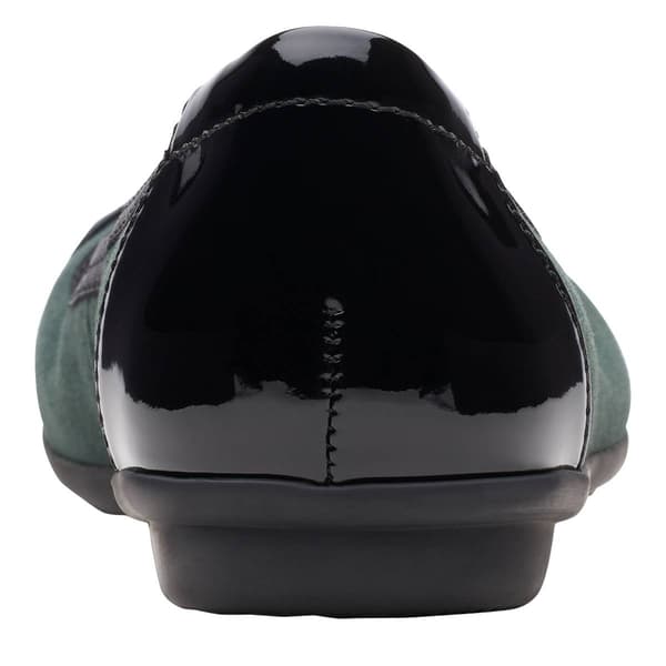 Womens Clarks&#174; Gracelin Wind Suede Comfort Ballet Flats