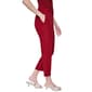 Womens DKNY Solid Pull On Cropped Dress Pants - image 3
