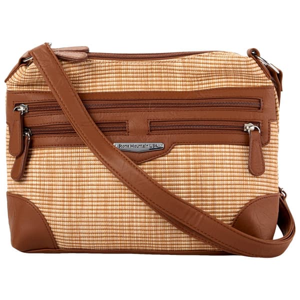 Stone Mountain Montego Bay Straw Hobo - image 