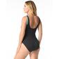 Womens Gabar Deep Sea Palm Scoop Neck One Piece Swimsuit - image 2