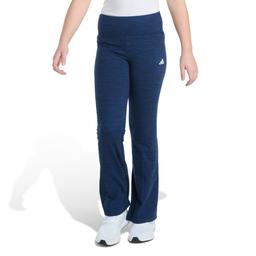 Girls (7-16) adidas(R) Melange Flared Leg Pants