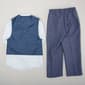 Boys &#40;4-7&#41; Van Heusen Button Down Vest Set w/ Bow Tie - Dark Blue - image 2
