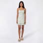 Juniors Emerald Sundae Ditsy Chiffon Double Tier Emma Slip Dress - image 1