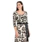 Womens R&M Richards 3/4 Sleeve Floral Sequin Evening Gown - image 3