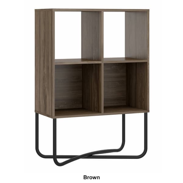Techni Mobili Modern Geometric Bookcase