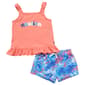 Girls &#40;4-6x&#41; Nautica Tank Top & Tie Dye Shorts Set - image 1