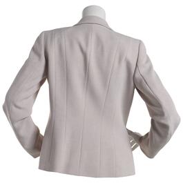 Womens Kasper Long Sleeve One Button Notch Collar Jacket