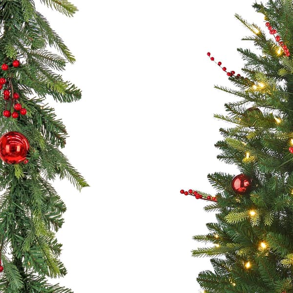 National Tree Feel Real&#174; Scotch Creek Pre-Lit Fir Assortment