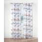 Nebula Print Crushed Voile Rod Pocket Curtain Panels - image 1