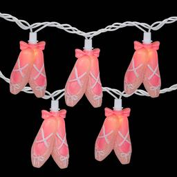 Northlight Seasonal 6ft. Ballerina Shoes Patio Light Set