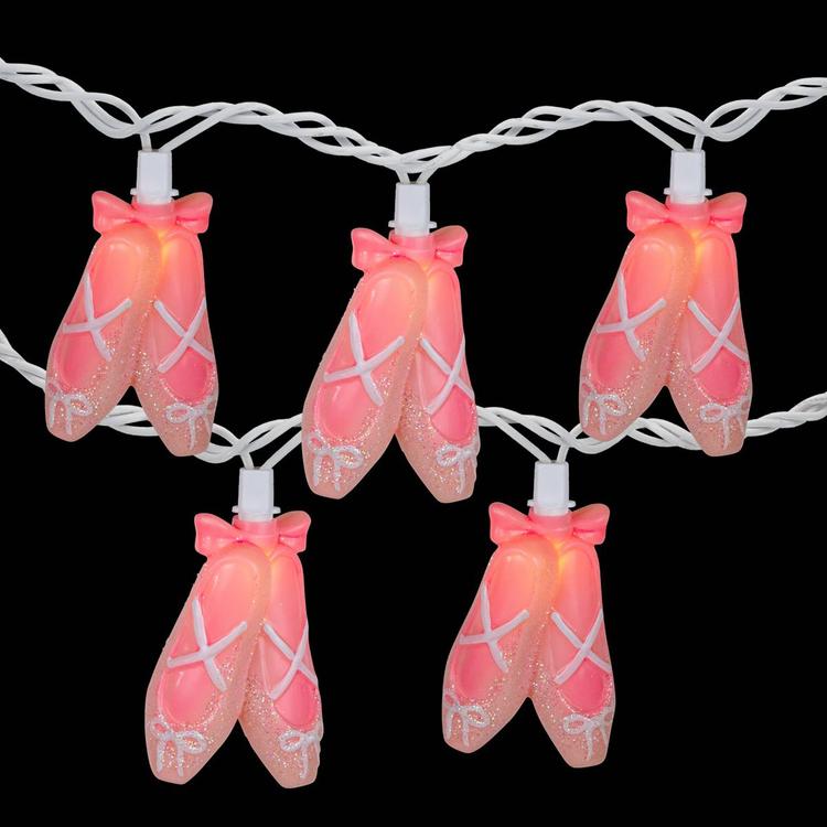 Northlight Seasonal 6ft. Ballerina Shoes Patio Light Set