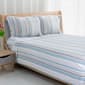Avanti Pajama Stripe Flannel Sheet Set - image 2