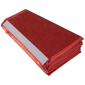Northlight Shiny Red Fabric Hexagonal Christmas Tree Collar - image 4