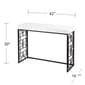 Southern Enterprises Mavden Contemporary Console Table - image 5
