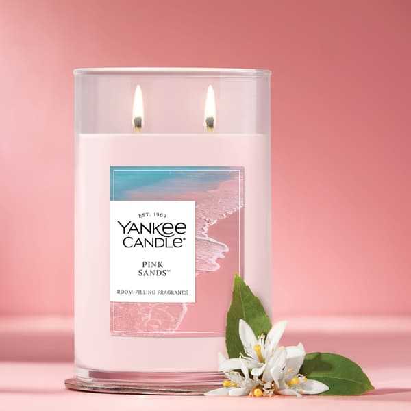 Yankee Candle® 20oz. Large 2-Wick Pink Sands™ Tumbler Candle