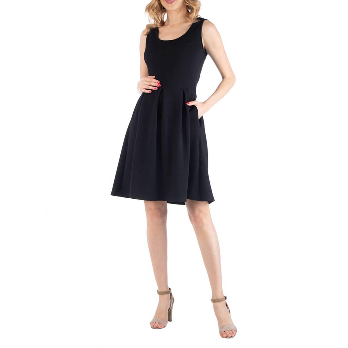 Womens 24/7 Comfort Apparel Sleeveless Maternity A-Line...