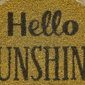 VCNY Home Hello Sunshine Outdoor Coir Doormat - image 3