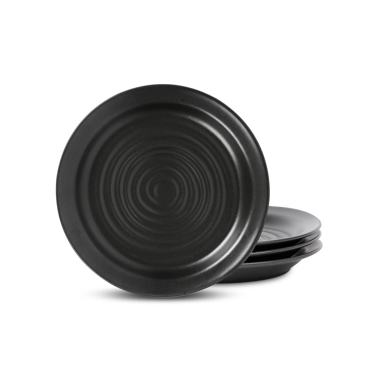 Stone Lain Orbit 4pc. Salad Plate Stoneware Set