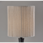 Adesso Amos Table Lamp with Soft Pleated Oatmeal Linen Shade - image 3