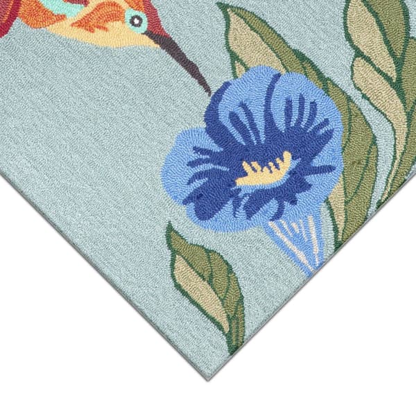 Liora Manne Frontporch Hummingbird Rectangular Accent Rug